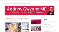 Desktop Screenshot of andrewgwynne.co.uk